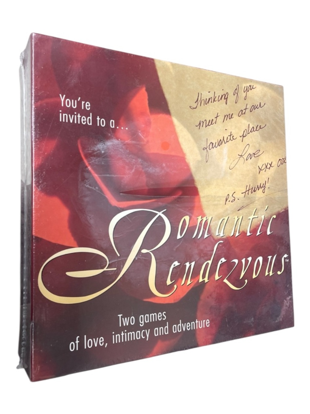 Relationship Enrichment Romantic Rendezvous Board Game 1996 Vintage Sealed New